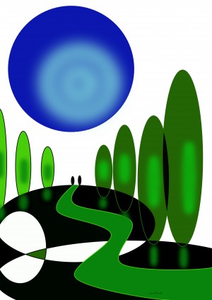 abstract landscape